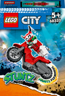 60332 LEGO® City Stunt Nutrūktgalviškas skorpiono kaskadininkų motociklas