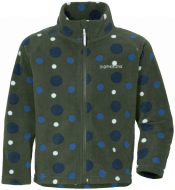 DIDRIKSONS flisinis susegamas džemperis MONTE 7, tamsiai žalias, 90 cm, 504404-494