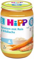 HiPP morkos su ryžiais ir lašiša nuo 8 mėn., 8M+, 220g, 6535