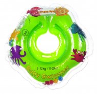 BABY SWIMMER plaukimo ratas kūdikiams ant kaklo, 3-12 kg, 0-24m, BS 01
