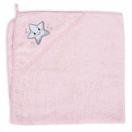 CEBA BABY rankšluotis Star Pink 100x100 cm, Ceba Baby, W-815-302-631