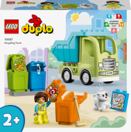10987 LEGO® DUPLO Town Šiukšlių perdirbimo sunkvežimis