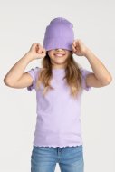 COCCODRILLO marškinėliai trumpomis rankovėmis BASIC GIRL, violetiniai, WC3143202BAG-016-
