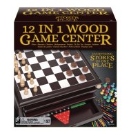 CARDINAL GAMES stalo žaidimų rinkinys 12in1 Game House, 6065368