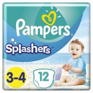 PAMPERS sauskelnės-kelnaitės, Splasher Carry Pack dydis 3, 12 vnt, 81754601