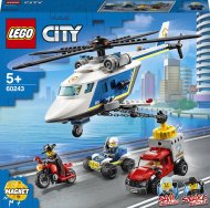 60243 LEGO® City Persekiojimas policijos sraigtasparniu