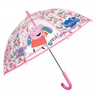 PERLETTI permatomas skėtis Peppa Pig 42/8 , 75107