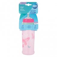 CANPOL BABIES sportinis neišsipilantis puodelis BUTTERFLY, rožinis, 56/515_pin