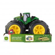 JOHN DEERE žaislinis traktorius su šviečiančiais ratais, 46644