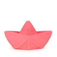 Oli&Carol Origami Boat Pink teether, 0+