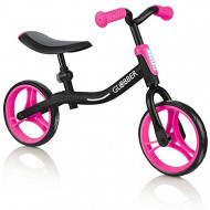 GLOBBER balansinis dviratis Go Bike juodas/rožinis, 610-132