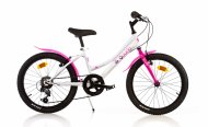 QUURIO BIKE vaikiškas bėginis dviratis, dydis 20”, rožinis-baltas, 420 D