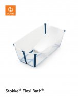 STOKKE vonelė Flexi Bath su gultuku Transparent Blue 531504