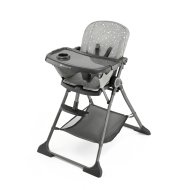 KINDERKRAFT aukšta maitinimo kėdė FOLDEE, grey, KHFOLD00GRY0000