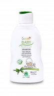 NATURA HOUSE švelnus šampūnas vaikams su ryžių proteinais ir pantenoliu BABY CUCCIOLO, 0m+, 200 ml