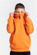 COCCODRILLO džemperis su gobtuvu NATURE JUNIOR, oranžinis, WC4132302NAJ-006-