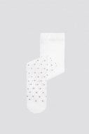 COCCODRILLO pėdkelnės TIGHT MICROFIBRE COLORFUL, baltos, 92/98 cm, WC2380306TMC-001