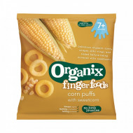 ORGANIX EKO užkandis saldžiųjų kukurūzų žiedai 6m+ 20g 119326
