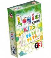BRAIN GAMES kortų žaidimas Logic cards kids