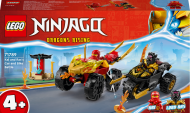 71789 LEGO® NINJAGO® Kai ir Ras automobilio ir motociklo mūšis