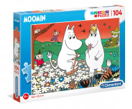 CLEMENTONI puzzle Moomin 104 pcs, 47000035