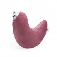 YOONCO maitinimo pagalvė bird VELVET BERRY, 45x40x20 cm, Y7001