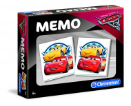 CLEMENTONI Games Lavinamasis žaidimas Memo Cars 3, 13279
