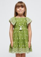 MAYORAL suknelė 6F, žalia, 3933-79
