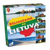 Stalo žaidimas Keliaujam po Lietuvą, BY01-1806C_LT