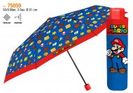PERLETTI Mini skėtis Super Mario 50/8, 75059