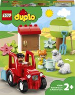 10950 LEGO® DUPLO® Town Ūkio traktorius ir gyvūnų priežiūra