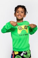 COCCODRILLO marškinėliai ilgomis rankovėmis GAMER BOY KIDS, žali, WC4143102GBK-011-0