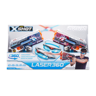 X-SHOT žaislinis šautuvas Laser Skins, 2vnt., asort., 36602