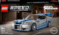 76917 LEGO® Speed Champions „Greiti ir įsiutę 2“ „Nissan Skyline GT-R (R34)“