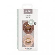BIBS čiulptukai, Colour Symmetrical, 2 vnt, 6-18 mėn., Ivory/Blush, 2 dydis