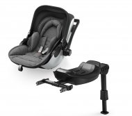 KIDDY automobilinė kėdutė + bazė EVOLUNA i-Size 2, icy grey