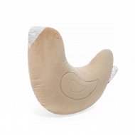 YOONCO maitinimo pagalvė, bird Minky BEIGE, 45x40x20 cm, Y7483