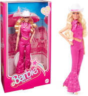 BARBIE Western kolekcinė lėlė su rožiniu kostiumu 2023, HPK00