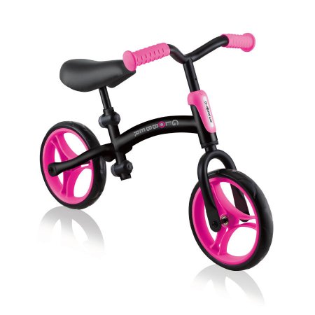 GLOBBER balansinis dviratis Go Bike, juodas-rožinis, 610-232 610-232