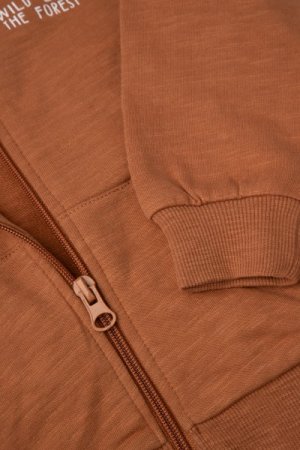 COCCODRILLO susegamas džemperis NATURE NEWBORN, rudas, WC4132202NAN-018-0 