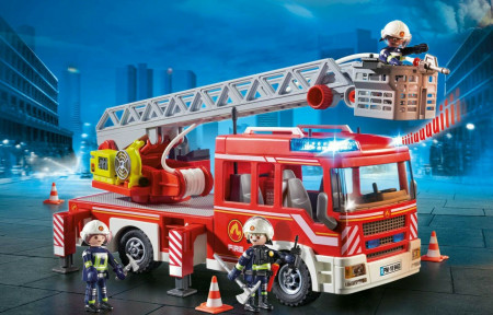 PLAYMOBIL CITY ACTION Fire Ladder Unit, 9463 9463