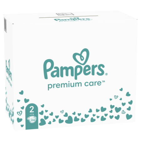 PAMPERS Sauskelnės Premium Care 2 dydis, 224 vnt., 81784124 