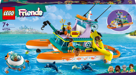 41734 LEGO® Friends Jūrų gelbėjimo valtis 41734