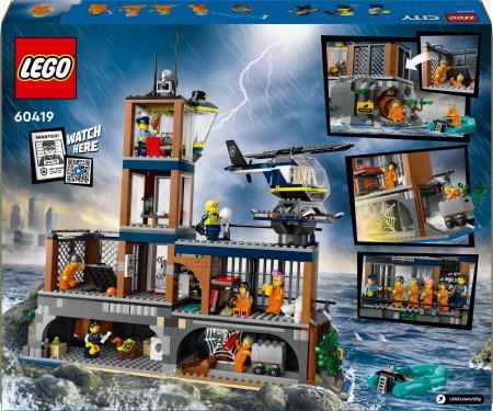 60419 LEGO® City Policijos Kalėjimo Sala 