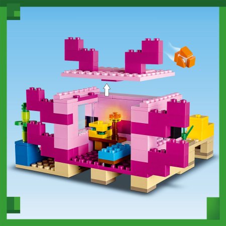 21247 LEGO® Minecraft™ Aksolotlio namas 21247