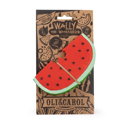 Oli&Carol Wally the Watermelon teether, 0+ 