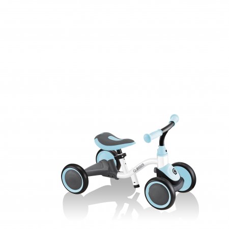 GLOBBER mokomasis dviratis 3in1, baltas-pastelinis mėlynas, 638-201 638-201