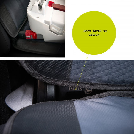 HAUCK automobilio sėdynės apsauga Sit on Me Deluxe Black 61802-8 618028