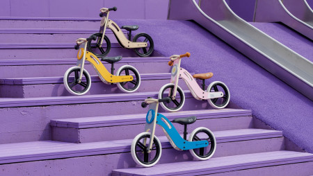 KINDERKRAFT Uniq balansinis dviratis, mėlynas 12'', KKRUNIQTRQ0000 KKRUNIQTRQ0000