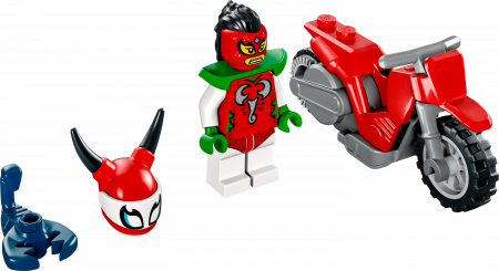 60332 LEGO® City Stunt Nutrūktgalviškas skorpiono kaskadininkų motociklas 60332